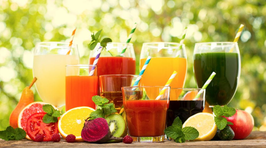 Juice and soft drinks